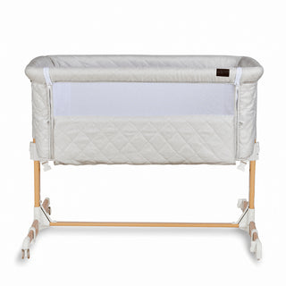 Quax Co-sleeper Side by Side Naturel Quilted - Clay