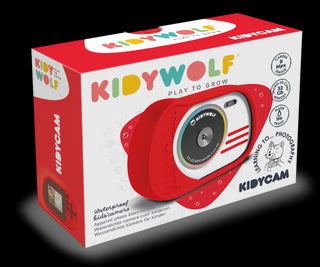 Kidywolf  KIDYCAM Waterdichte camera - Rood