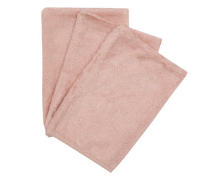 Timboo  Washandjes 3 stuks - Misty Rose