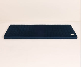 Nobodinoz Zanzibar velvet play mattress - Night blue