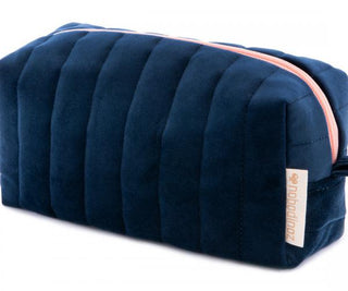 Nobodinoz  Savanna velvet vanity case - Night blue