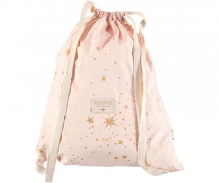 Nobodinoz  Koala backpack 40x34 gold stella/ dream pink