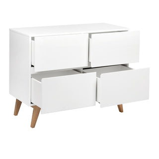 Quax Trendy commode 4 laden - wit