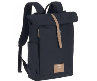 Lassig  Rolltop Backpack Diaper Bag - Night Blue