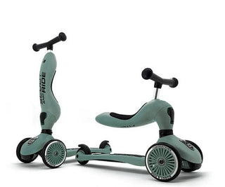 Scoot & ride  highwaykick 1 - forest green