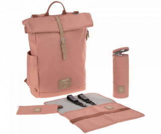 Lässig  Rolltop Backpack Diaper Bag - Cinnamon