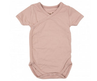 Timboo body korte mouw newborn - mellow mauve