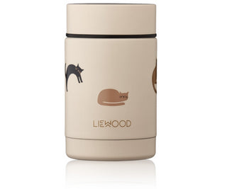 Liewood  Nadja food jar - miauw apple blossom mix