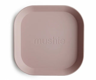 Mushie Borden vierkant - Blush