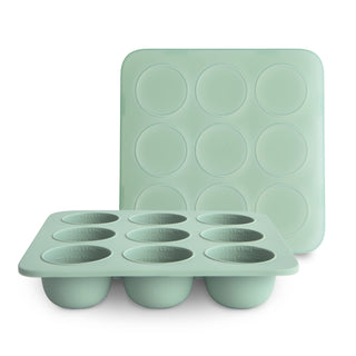 Mushie Baby food freezer tray - Cambridge Blue