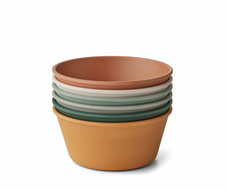 Liewood Irene Bowl 6 Pack Mustard multi mix