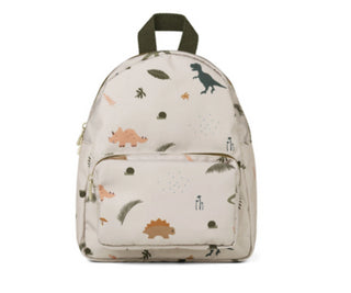 Liewood Allan Backpack - Dino dark sandy mix