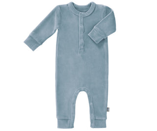 Fresk  Pyjama zonder voet - Blue fog - 0-3m