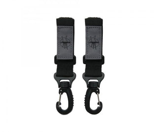 Lassig  Stroller Hooks - Black