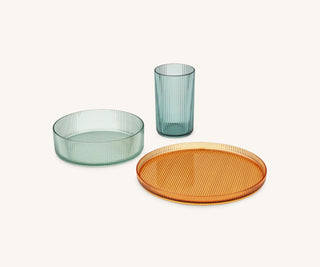 Liewood Kain tableware set - Sea blue mix