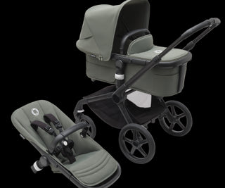 Bugaboo  Fox 5 - Forest green zonnekap forest green bekleding black onderstel