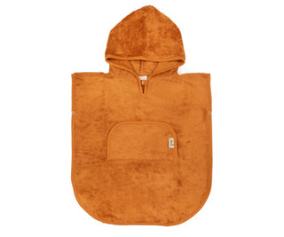 Timboo Poncho v-hals - Inca rust