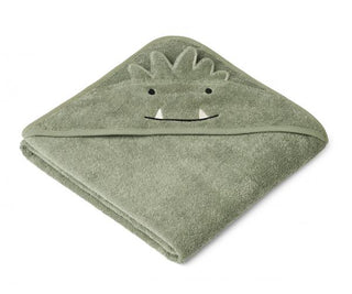 Liewood Augusta Hooded Towel Faune Green