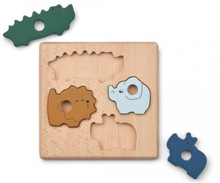 Liewood  Suki Puzzle - Garden green multi mix