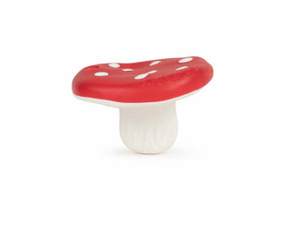 Oli & Carol  Spotty the Mushroom Mini Baby Teether