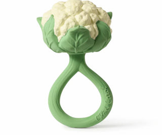 Oli & Carol Cauliflower Rattle Toy