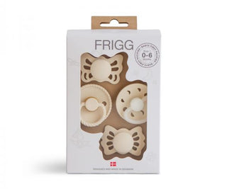 FRIGG Baby's First Pacifier pack - Cream night