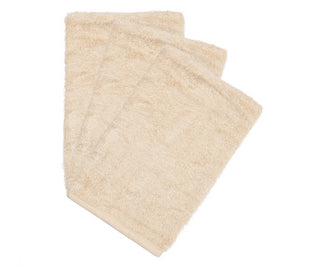 Timboo  Washandjes 3 stuks - Frosted Almond