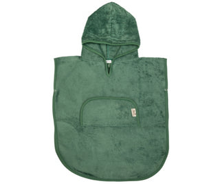 Timboo poncho v-hals - aspen green