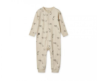 Liewood Birk Printed Pyjamas Jumpsuit - Dogs Sandy