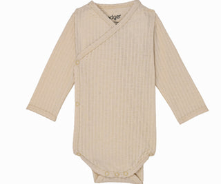 Lodger  Romper Seersucker LS - 2 stuks- Birch