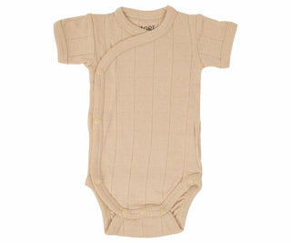 Lodger Romper Tribe Solid SS - Linen - 2 stuks