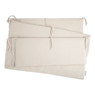 Baby's only bed boxbumper - sky warm linen