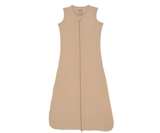 Lodger Dunne slaapzak Hopper Sleeveless Seersucker Beige