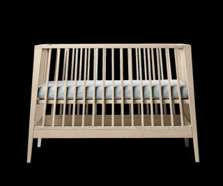 Leander Linea baby bed - beuk