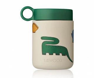 Liewood Kian Food Jar - Dinosaurs Mist