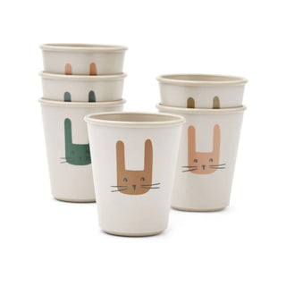 Liewood  Lana cup 6-pack Bunny Sandy