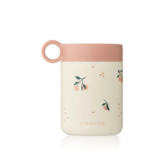 Liewood Kiani Printed Food Jar Peach Sea shell